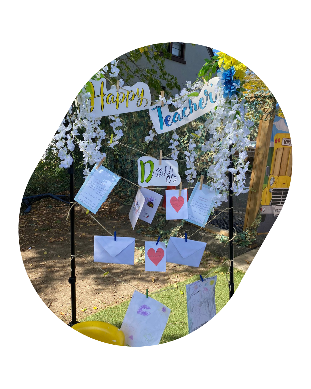 Happy Teacher Day Display